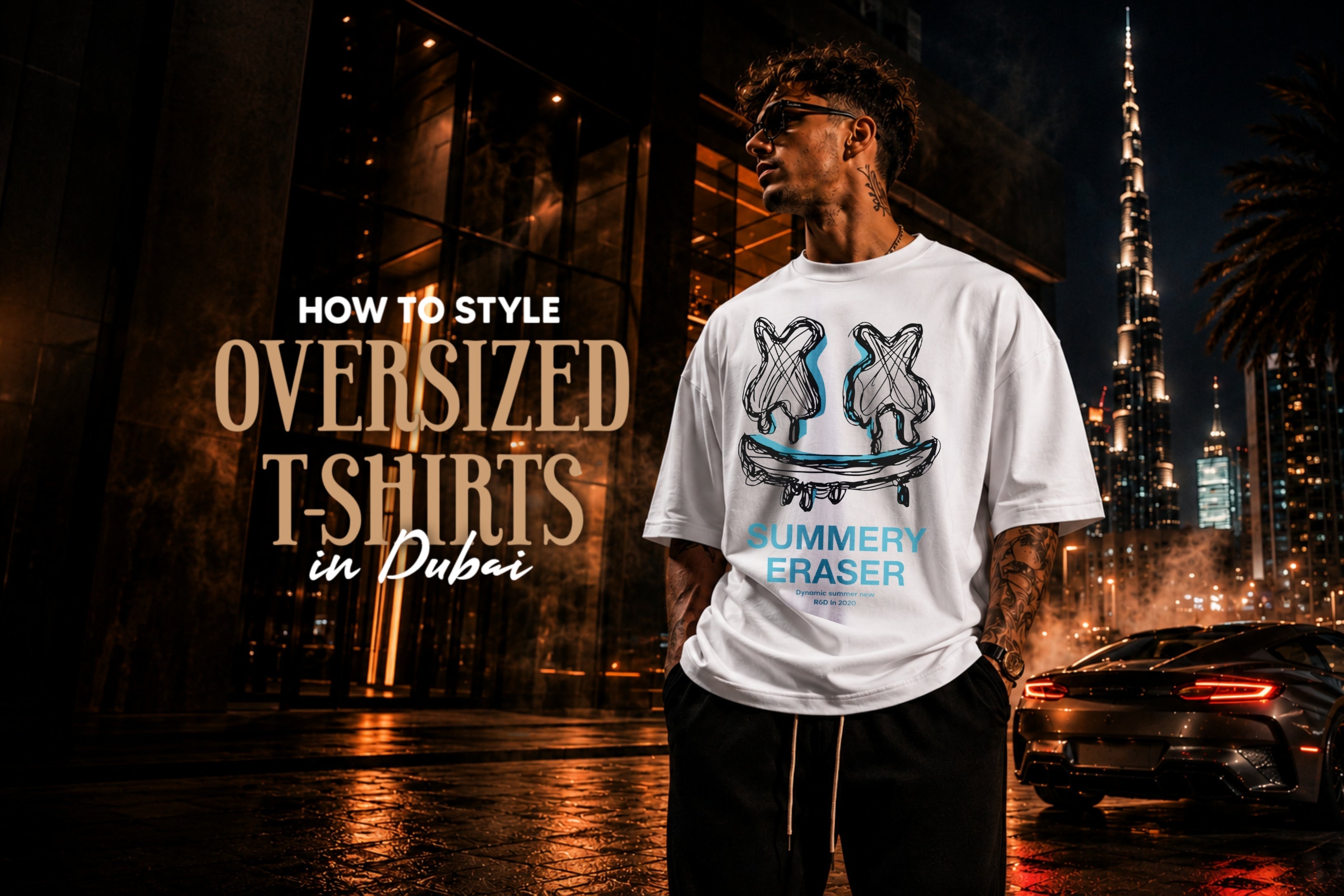 How to Style Oversized T-Shirts in Dubai