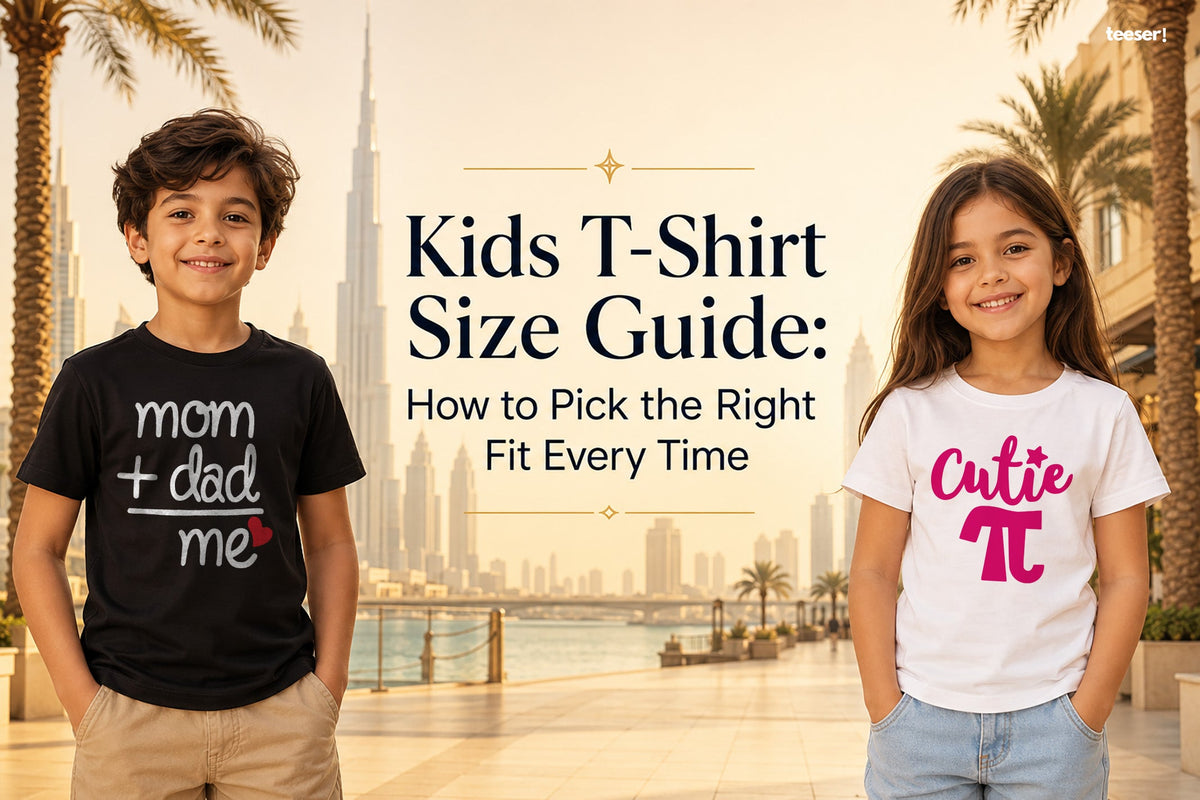 Kids T-Shirt Size Guide