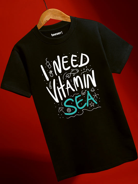 I Need Vitamin Sea Regular Fit T-Shirt