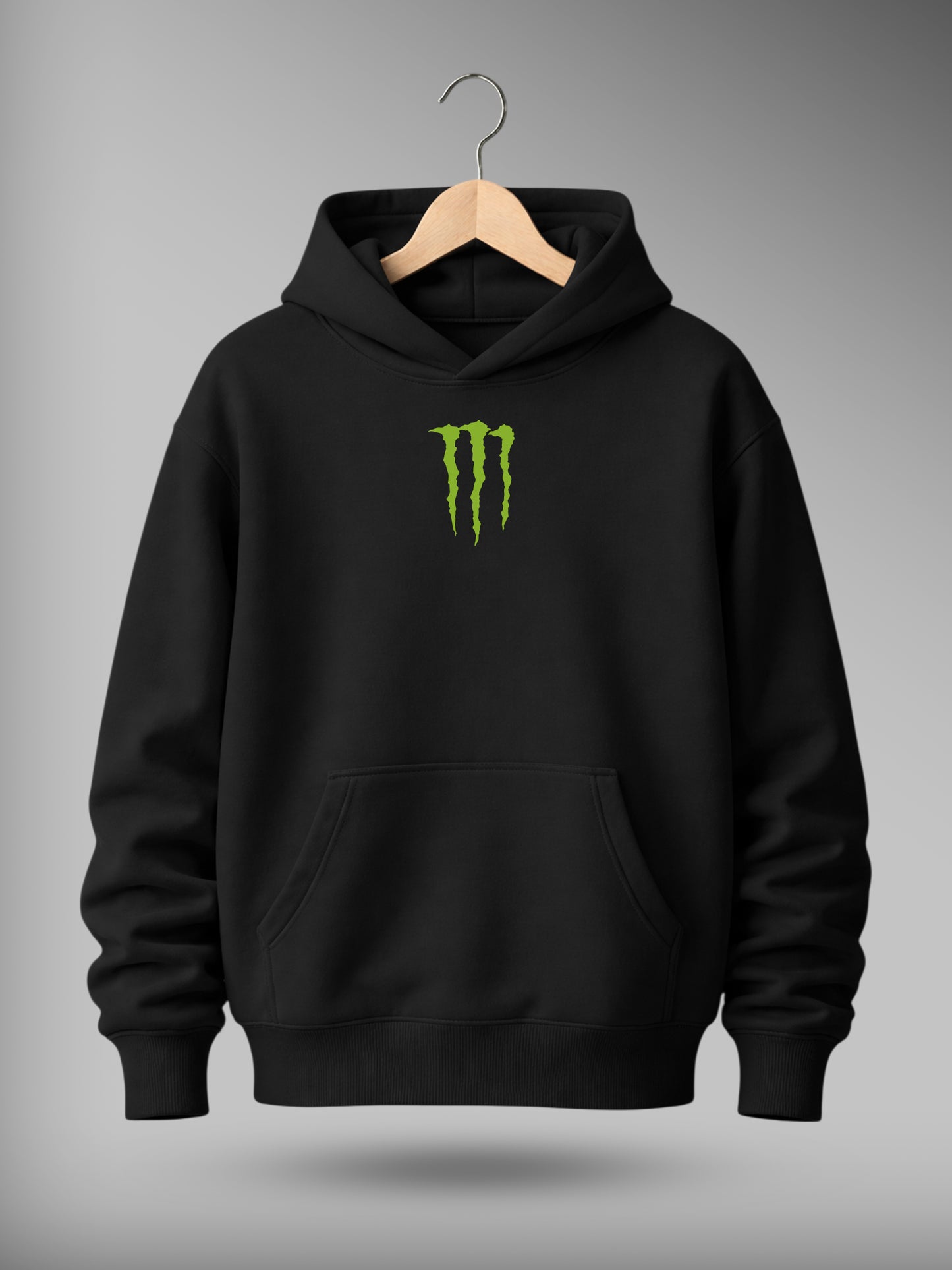 Monster Drop Shoulder Graphic Hoodie