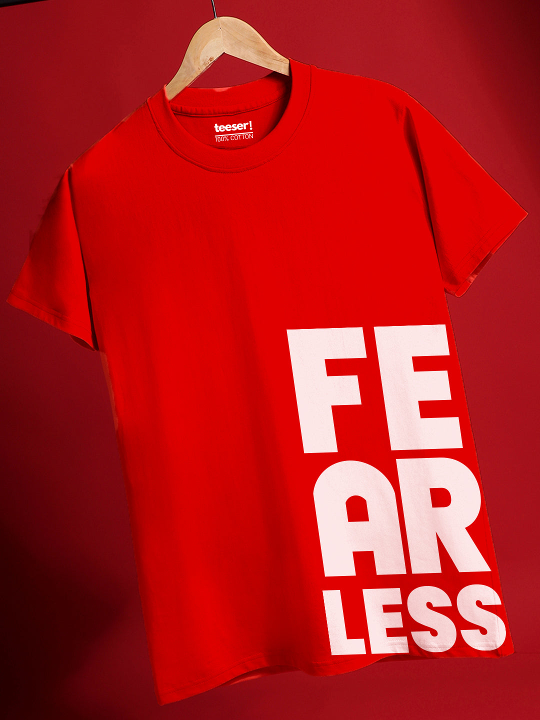 FEARLESS Regular Fit T-Shirt