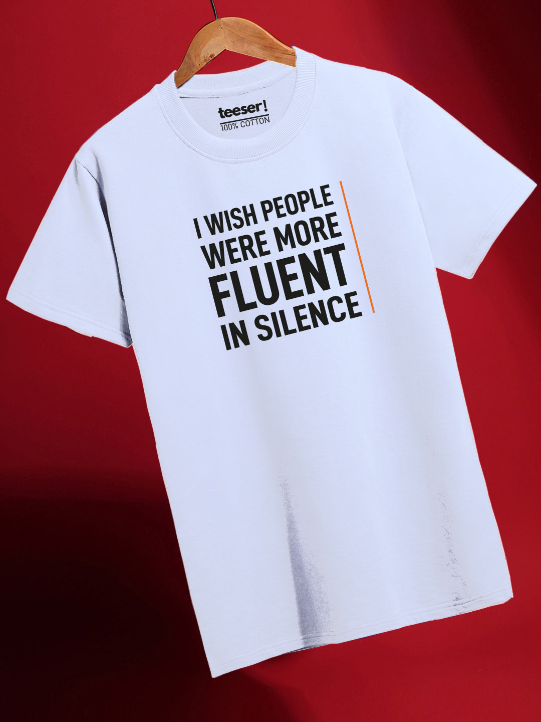 Fluent In Silence Regular Fit T-Shirt