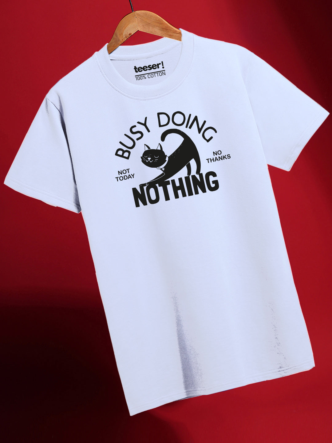 Busy Doing Nothing Regular Fit T-Shirt