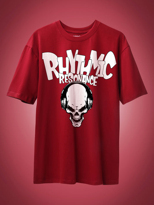 Rhythmic Oversized Fit T-Shirt