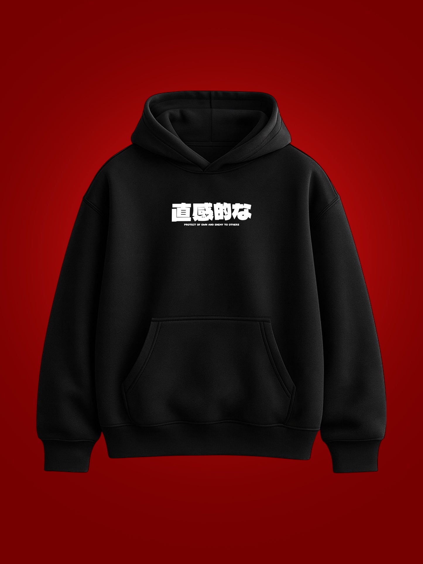 Protect Oversized Graphic Hoodie