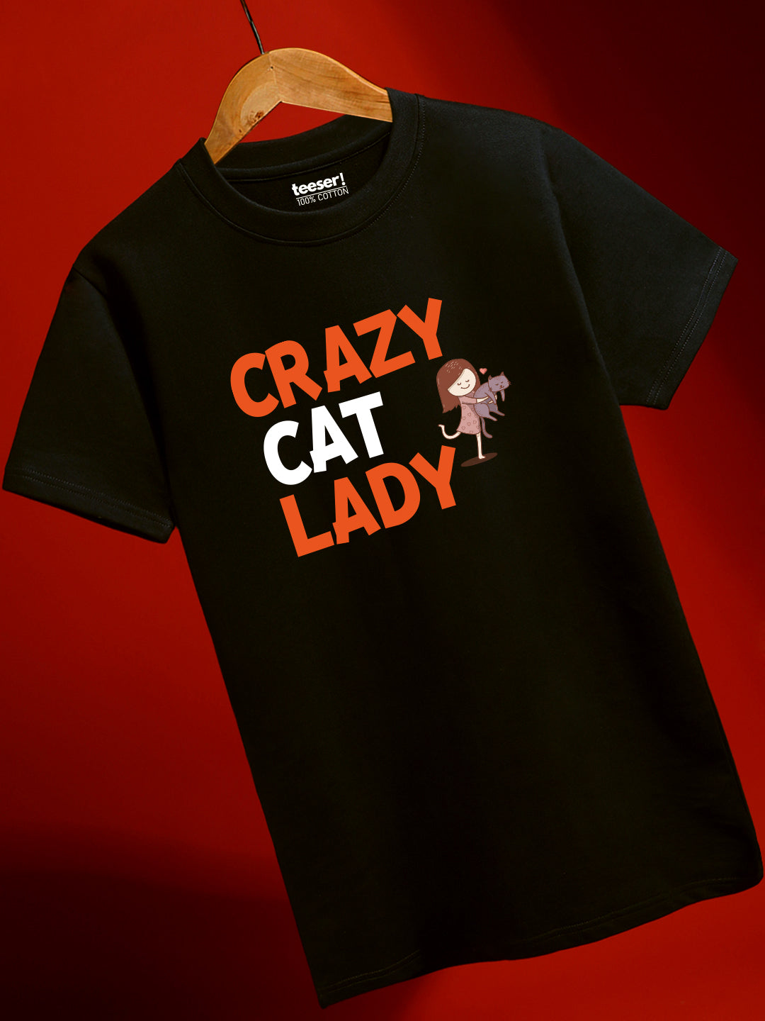 Crazy Cat Lady Regular Fit T-Shirt