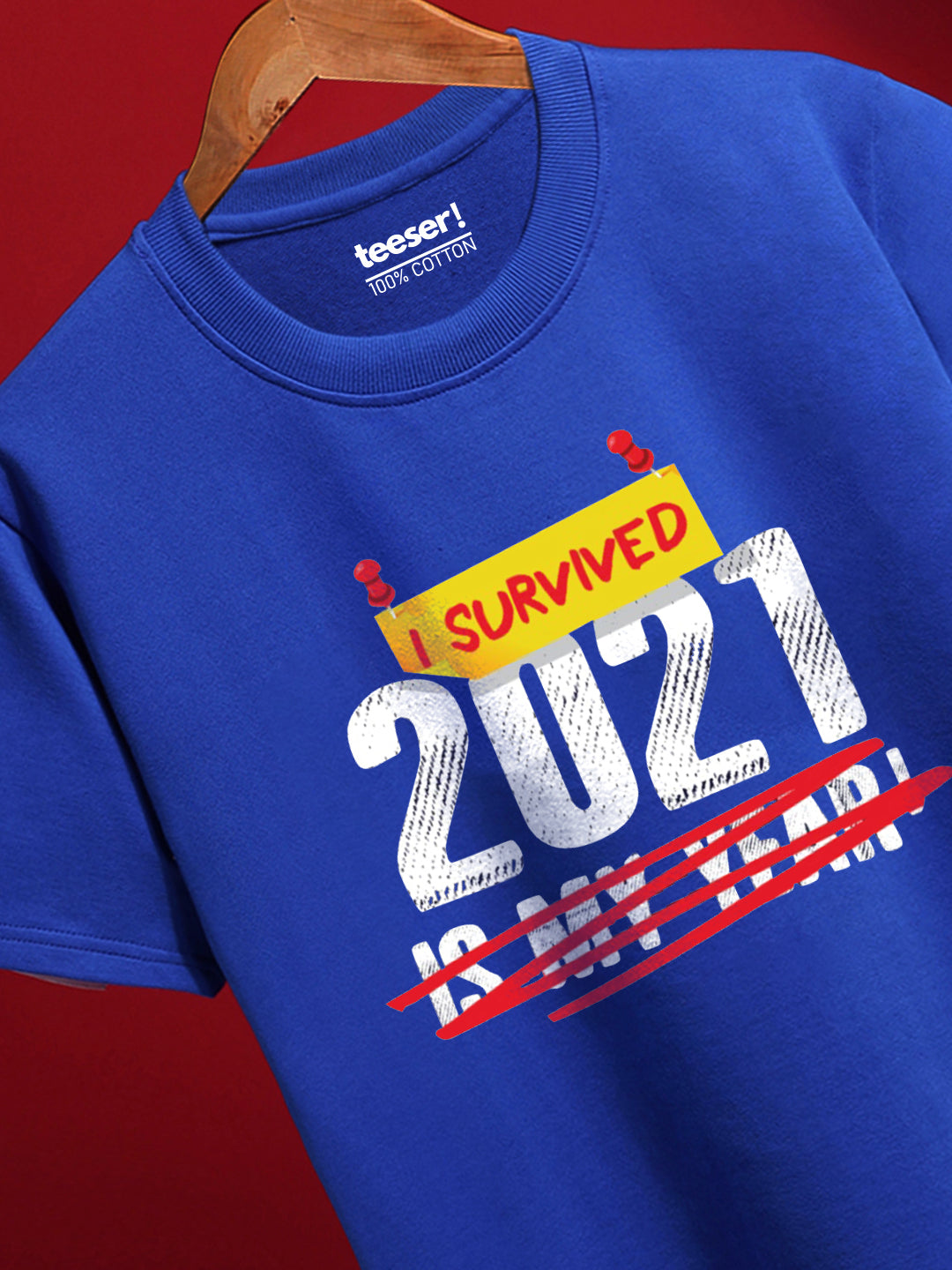 I Survived 2021 Regular Fit T-Shirt