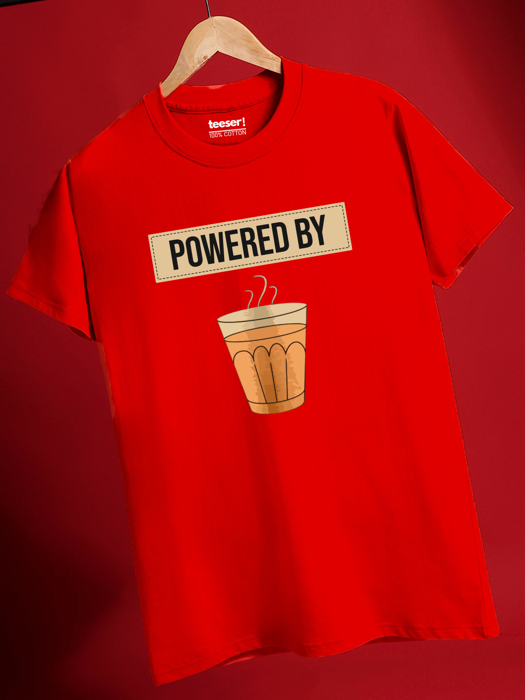 Powered by Chai Regular Fit T-Shirt