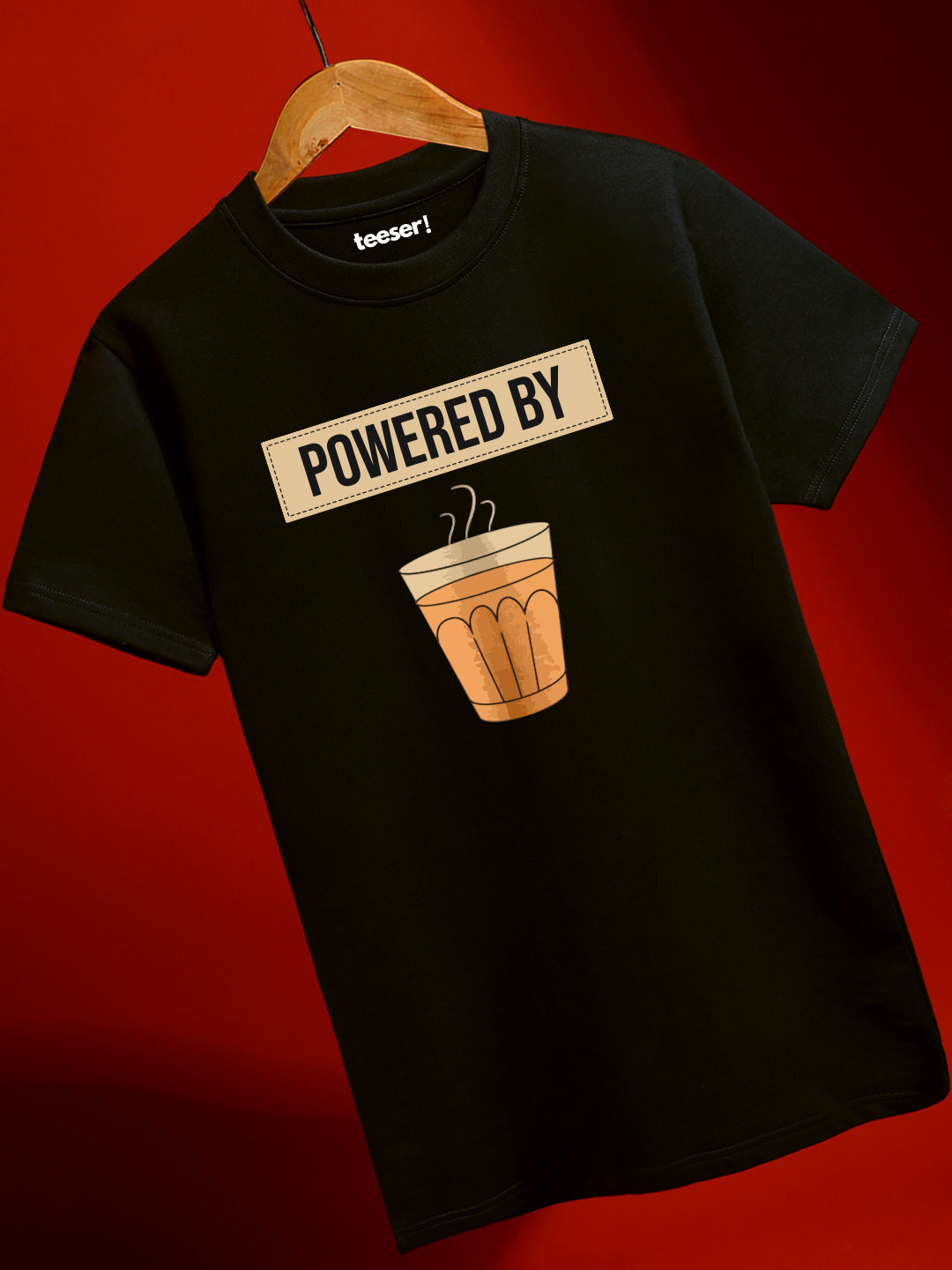 Powered by Chai Regular Fit T-Shirt