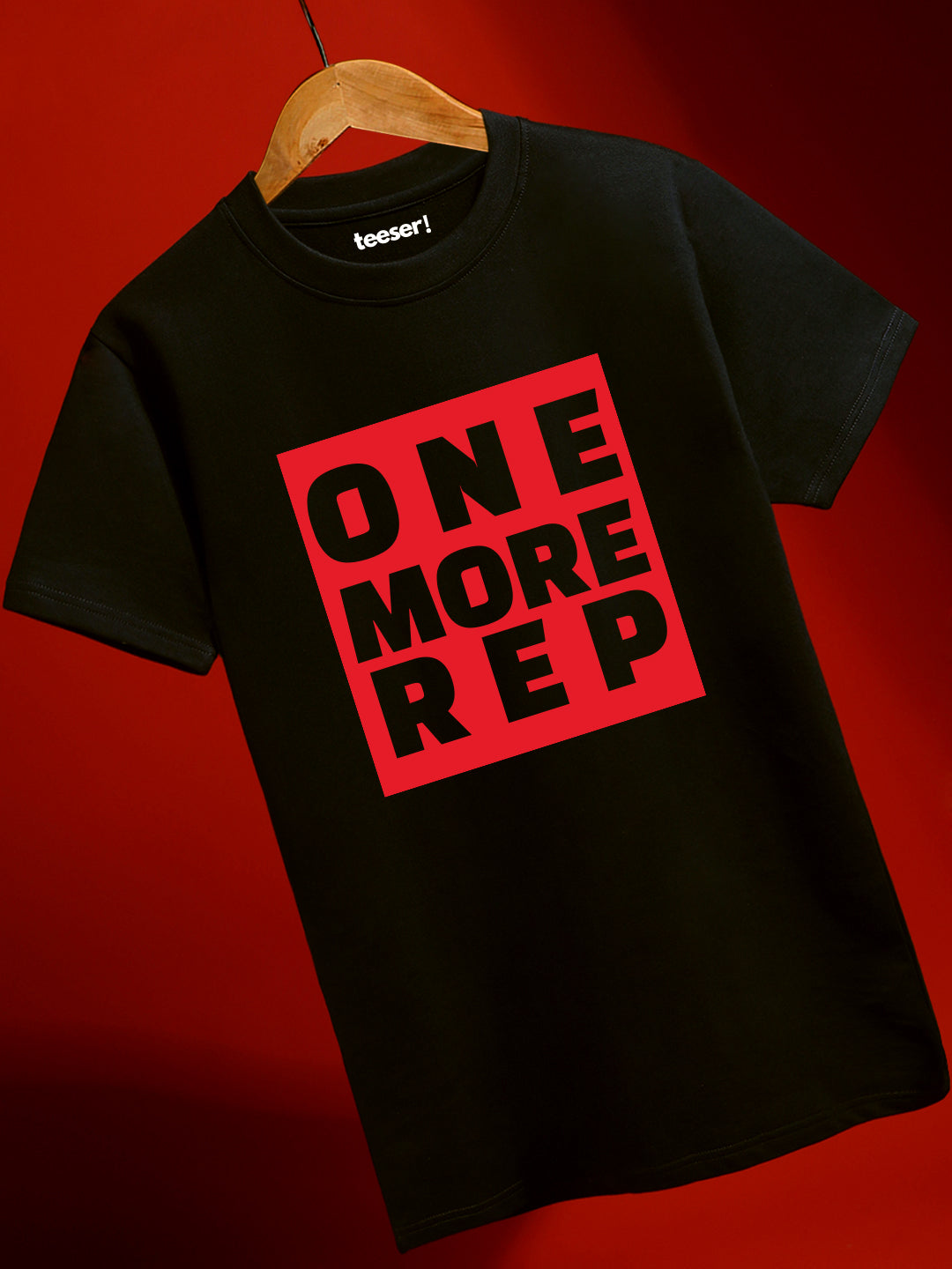 One More Rep Gym Regular Fit T-Shirt