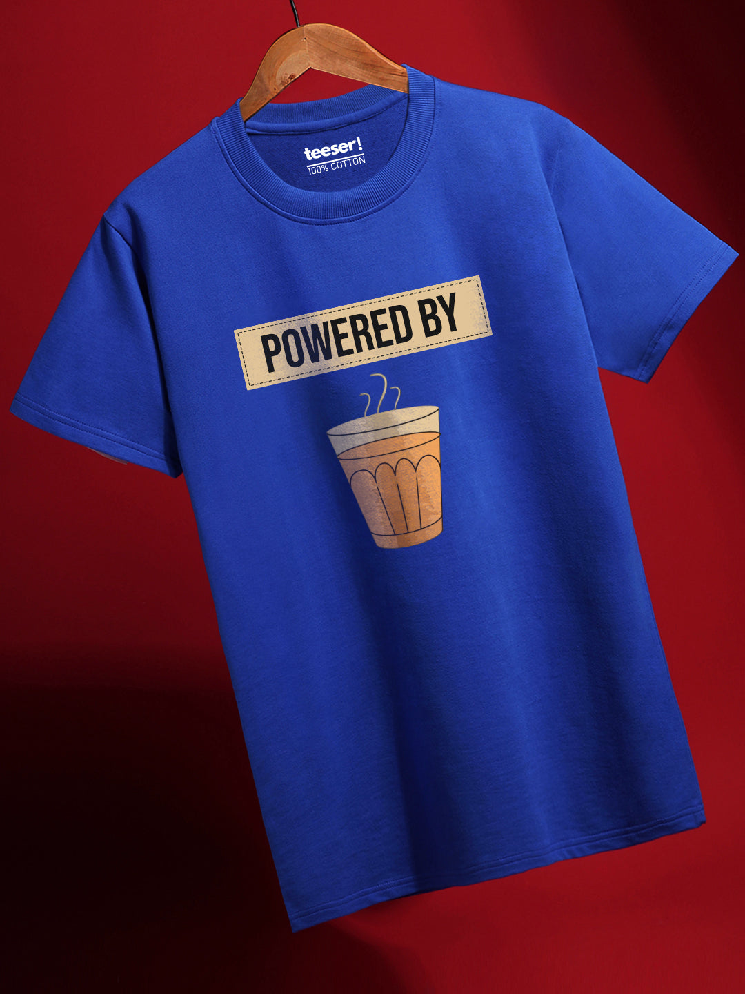 Powered by Chai Regular Fit T-Shirt