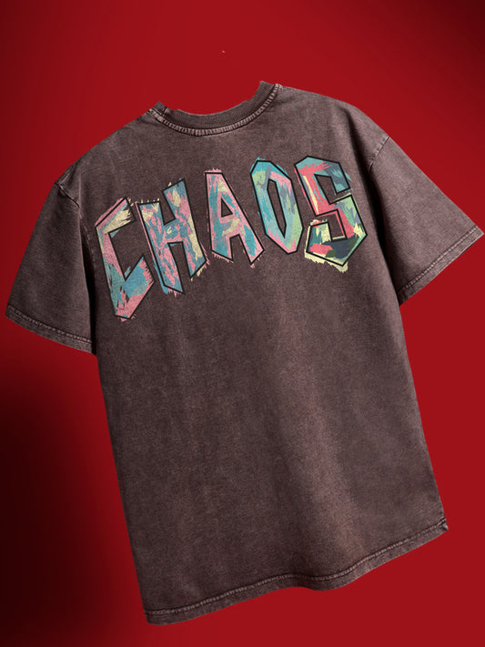 Chaos Oversized Crew Neck T-Shirt
