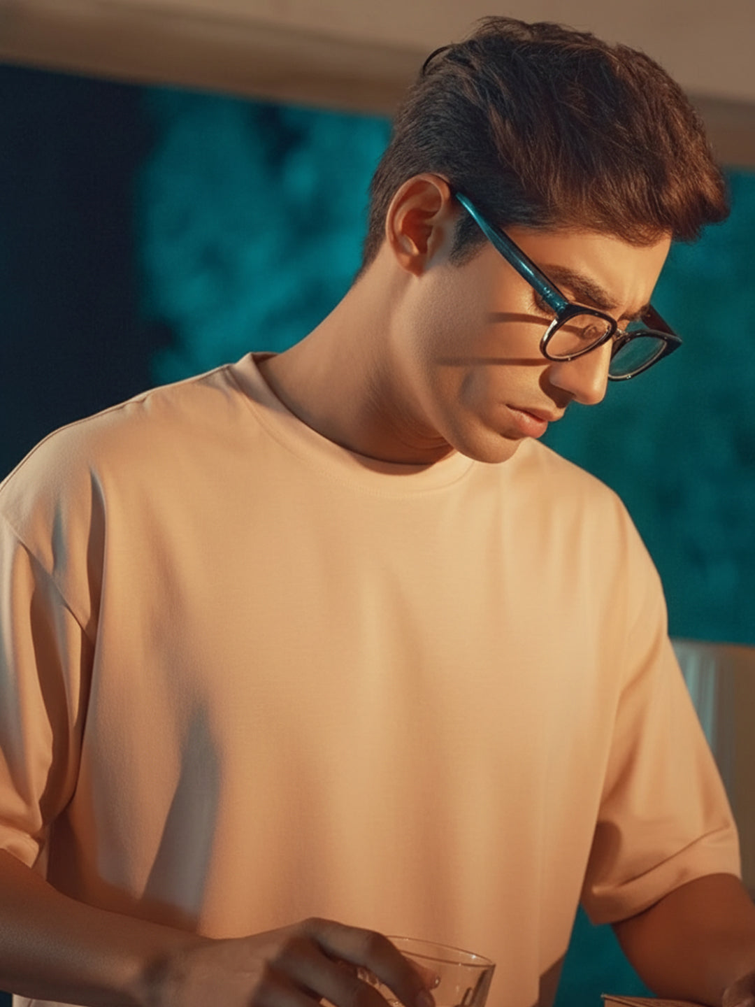 Classic Beige Oversize T-Shirt