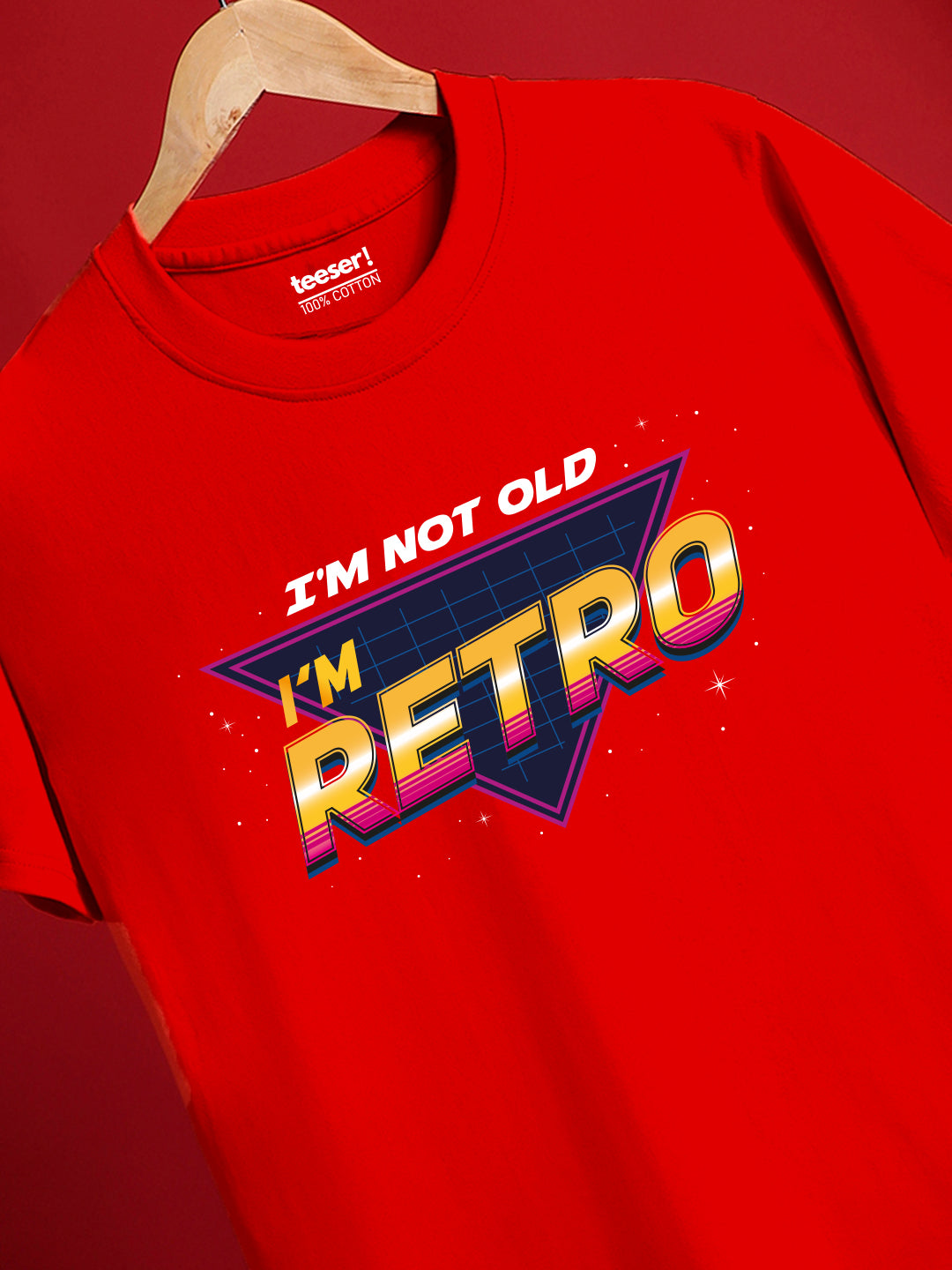 I Am Retro Regular Fit T-Shirt