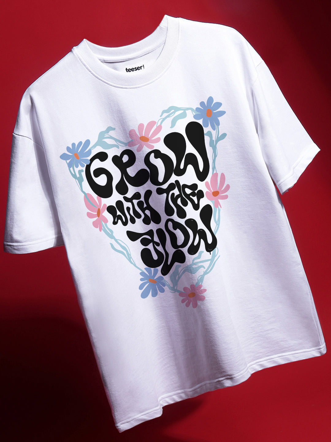 Grow With Flow Oversized T-Shirt