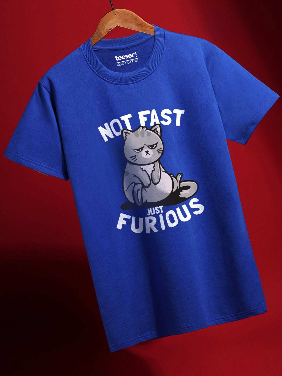 Not Fast Just Furious Regular Fit T-Shirt