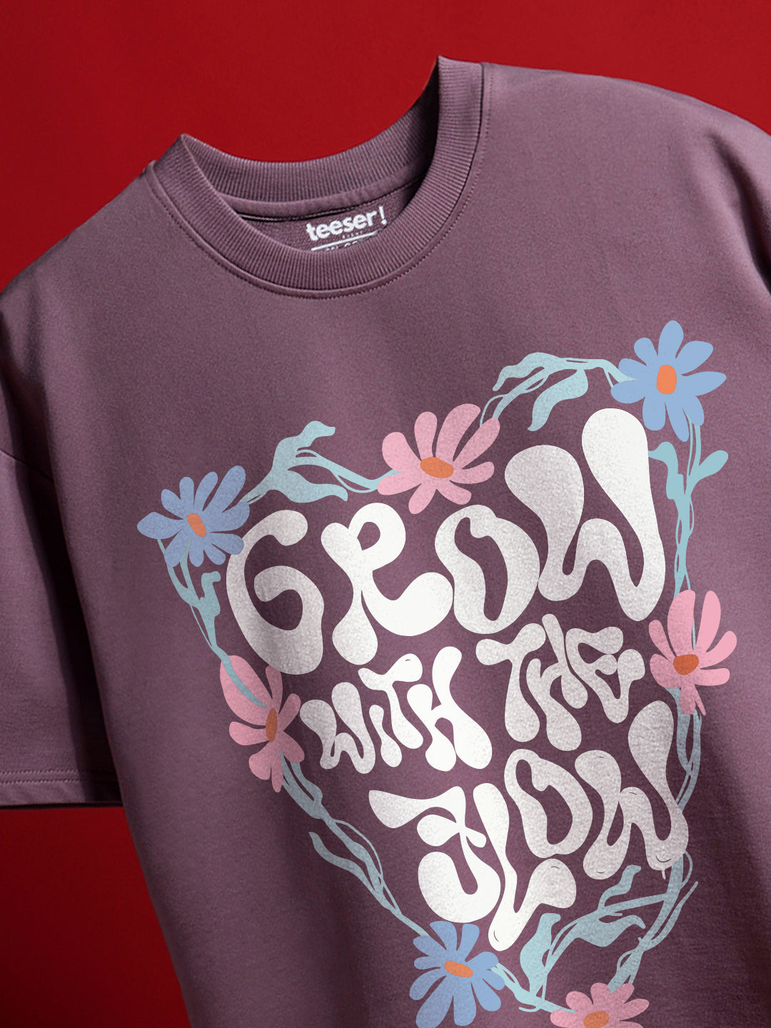 Grow With Flow Oversized T-Shirt