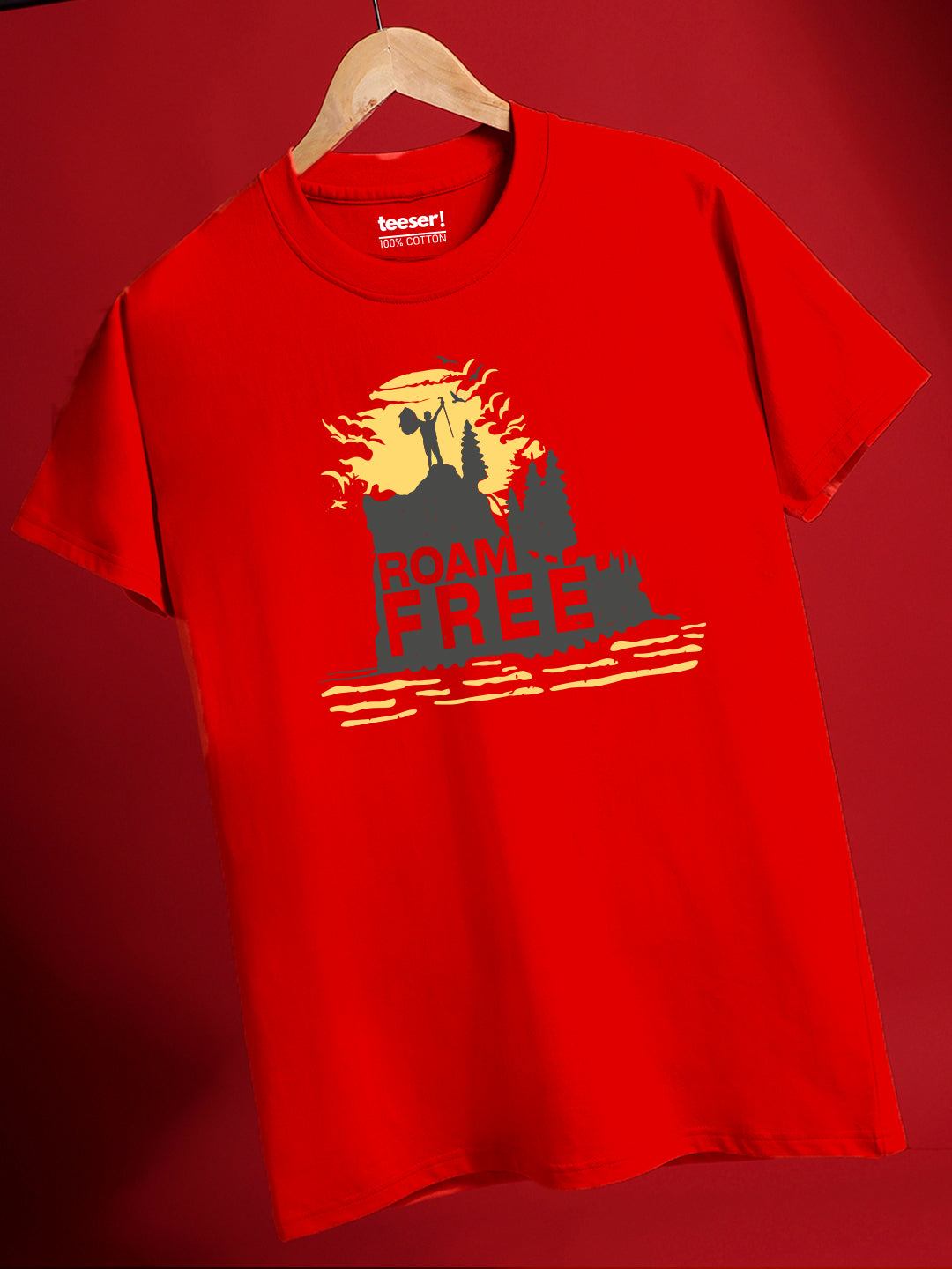 Roam Free Regular Fit T-Shirt