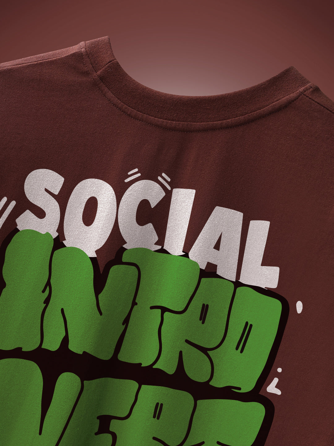 Introvert Oversized Fit T-Shirt
