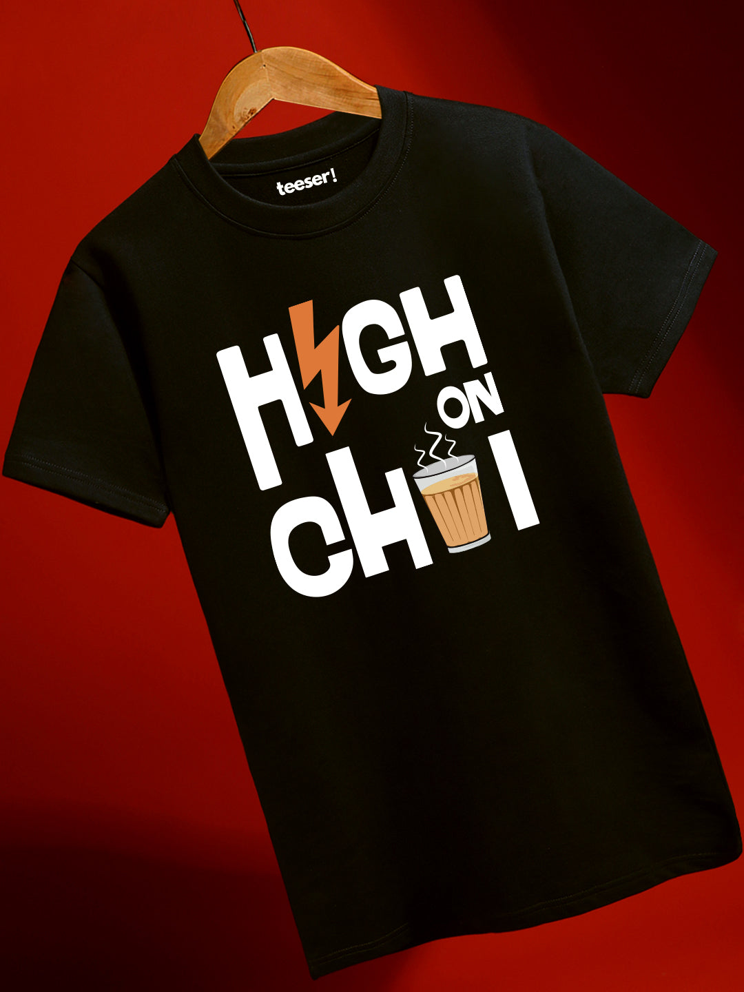 High On Chai Regular Fit T-Shirt