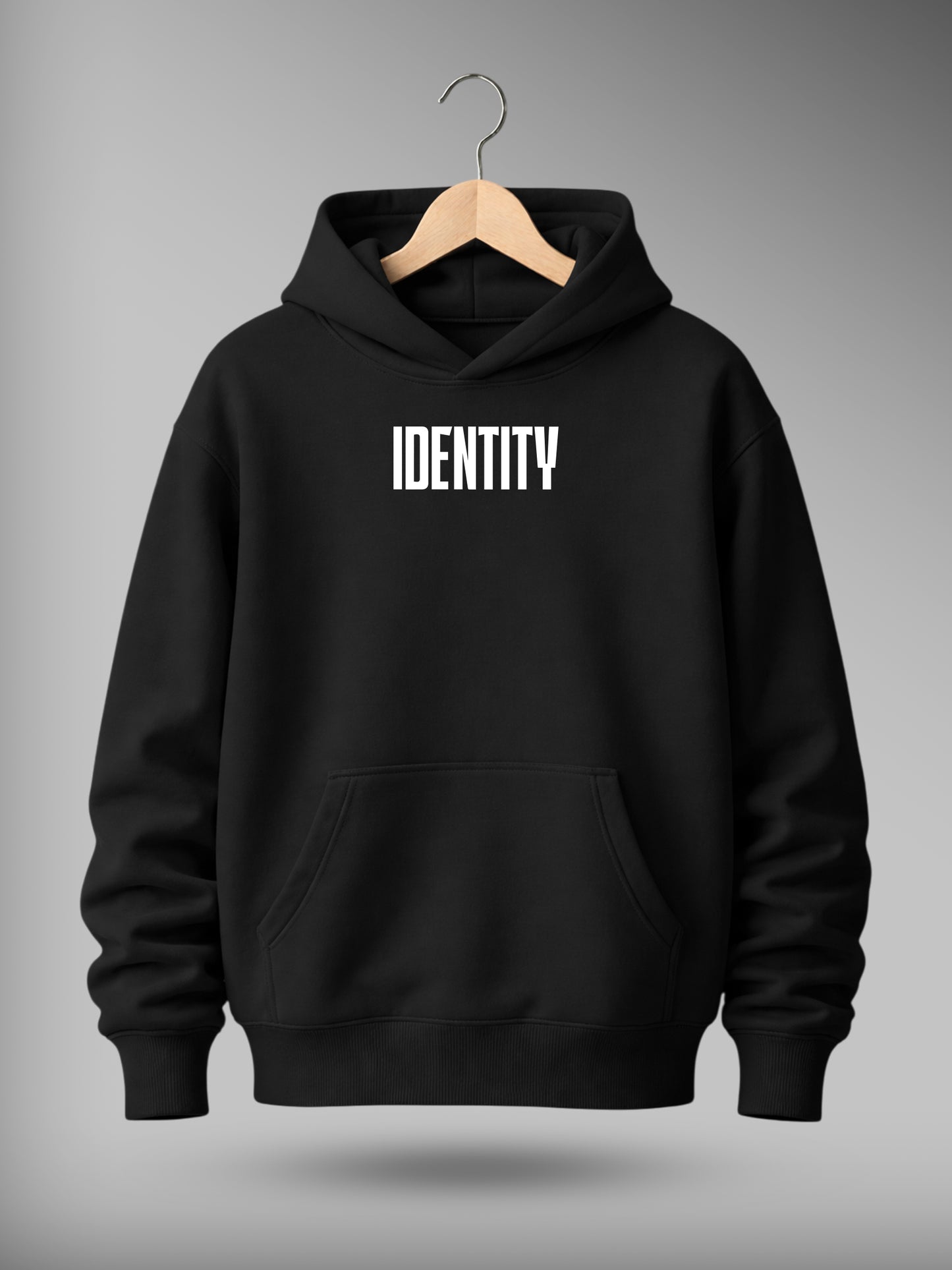 Identity Drop Shoulder Graphic Hoodie