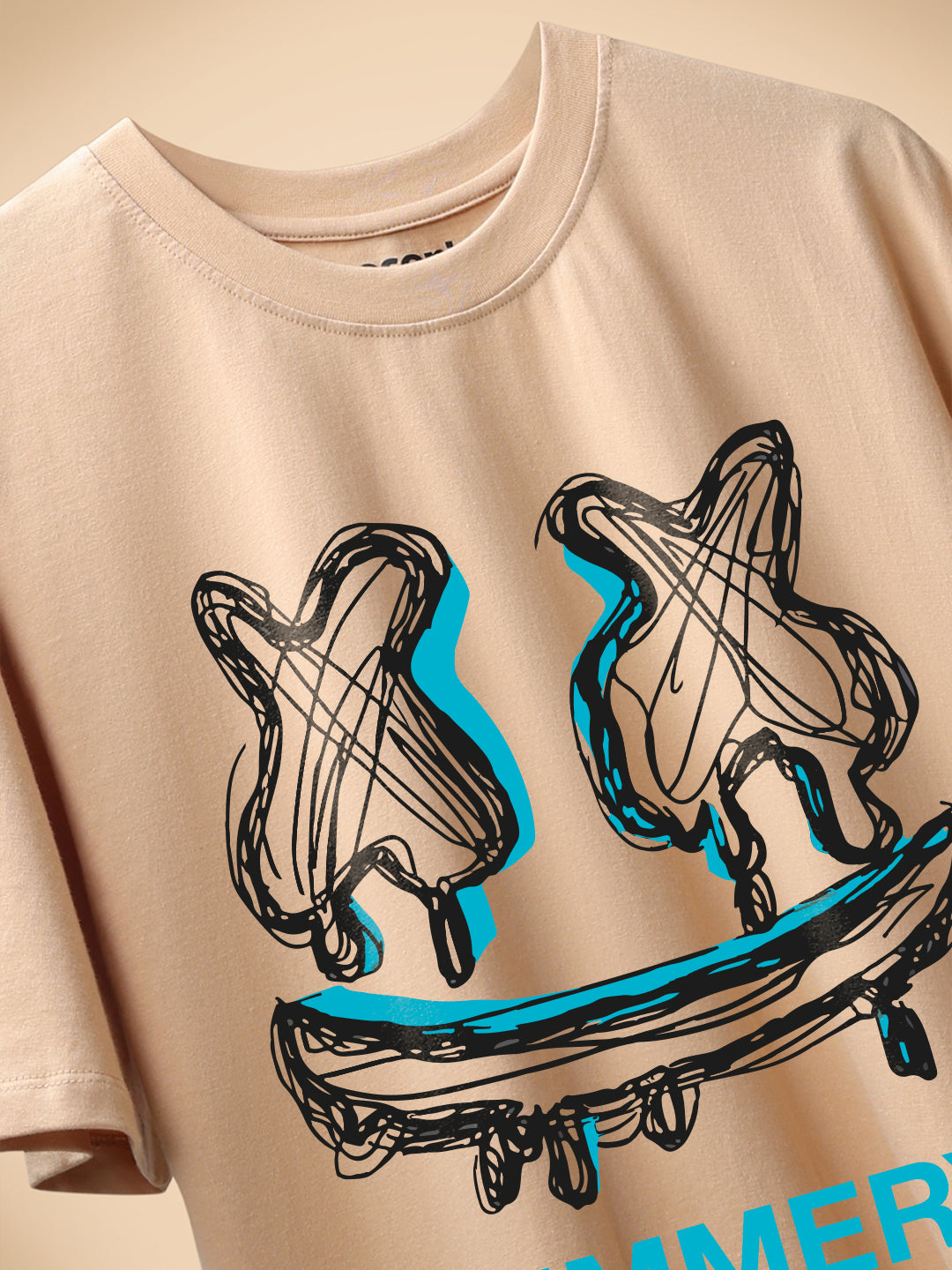 Summary Eraser Oversized Fit T-Shirt