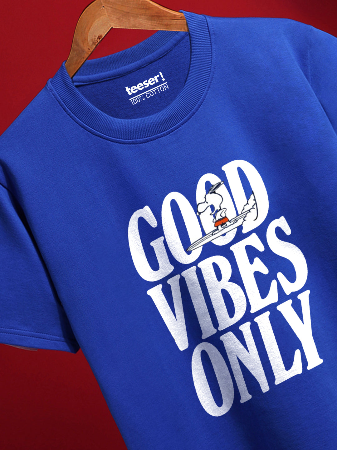 Good Vibes Only Regular Fit T-Shirt