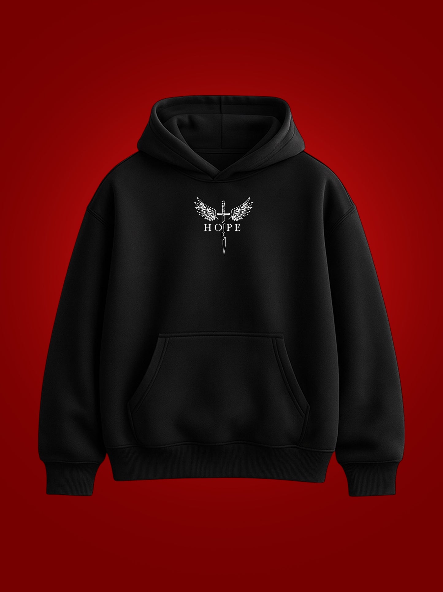 Hope Oversized Graphic Hoodie