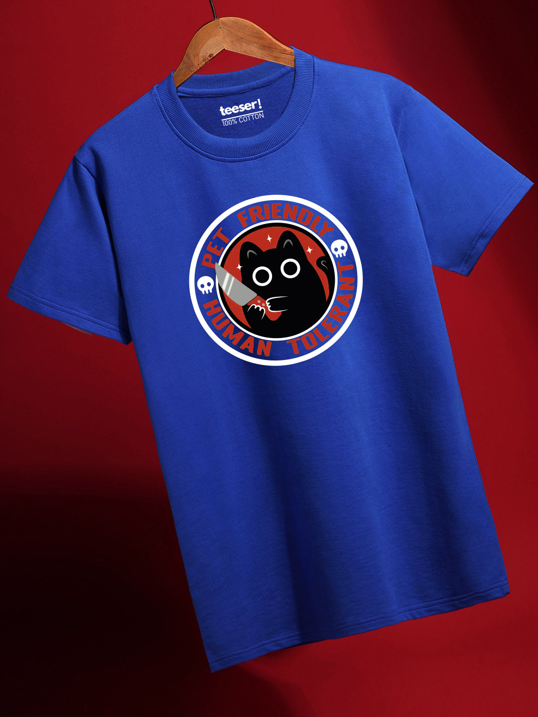 Pet Friendly Human Tolerant Regular Fit T-Shirt