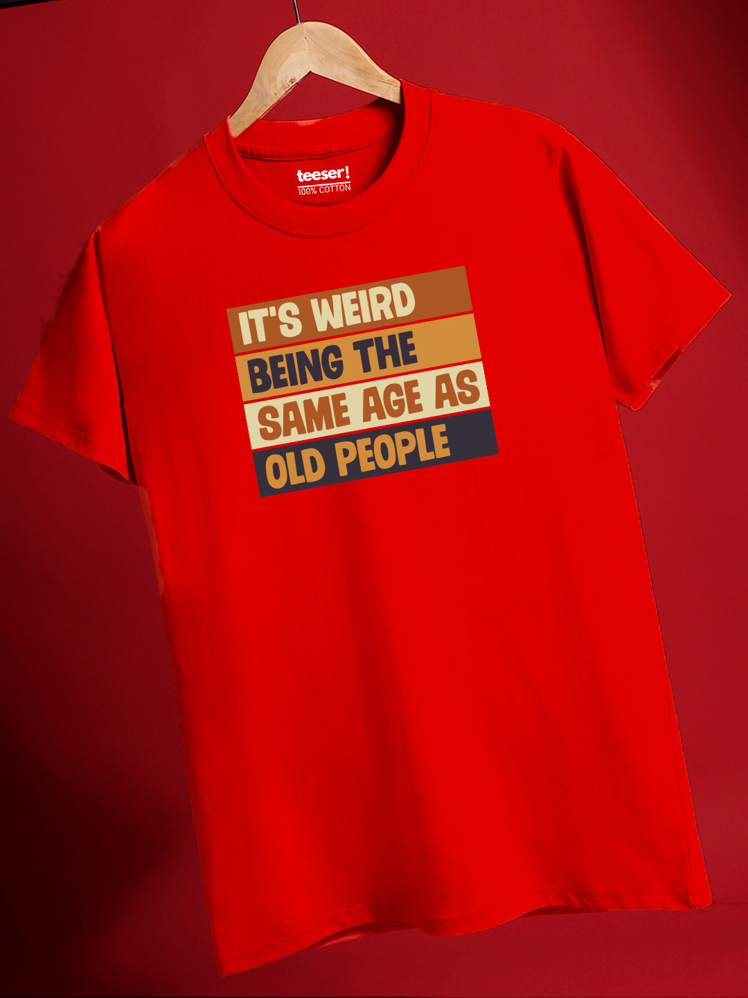 Same Age As Old People Regular Fit T-Shirt