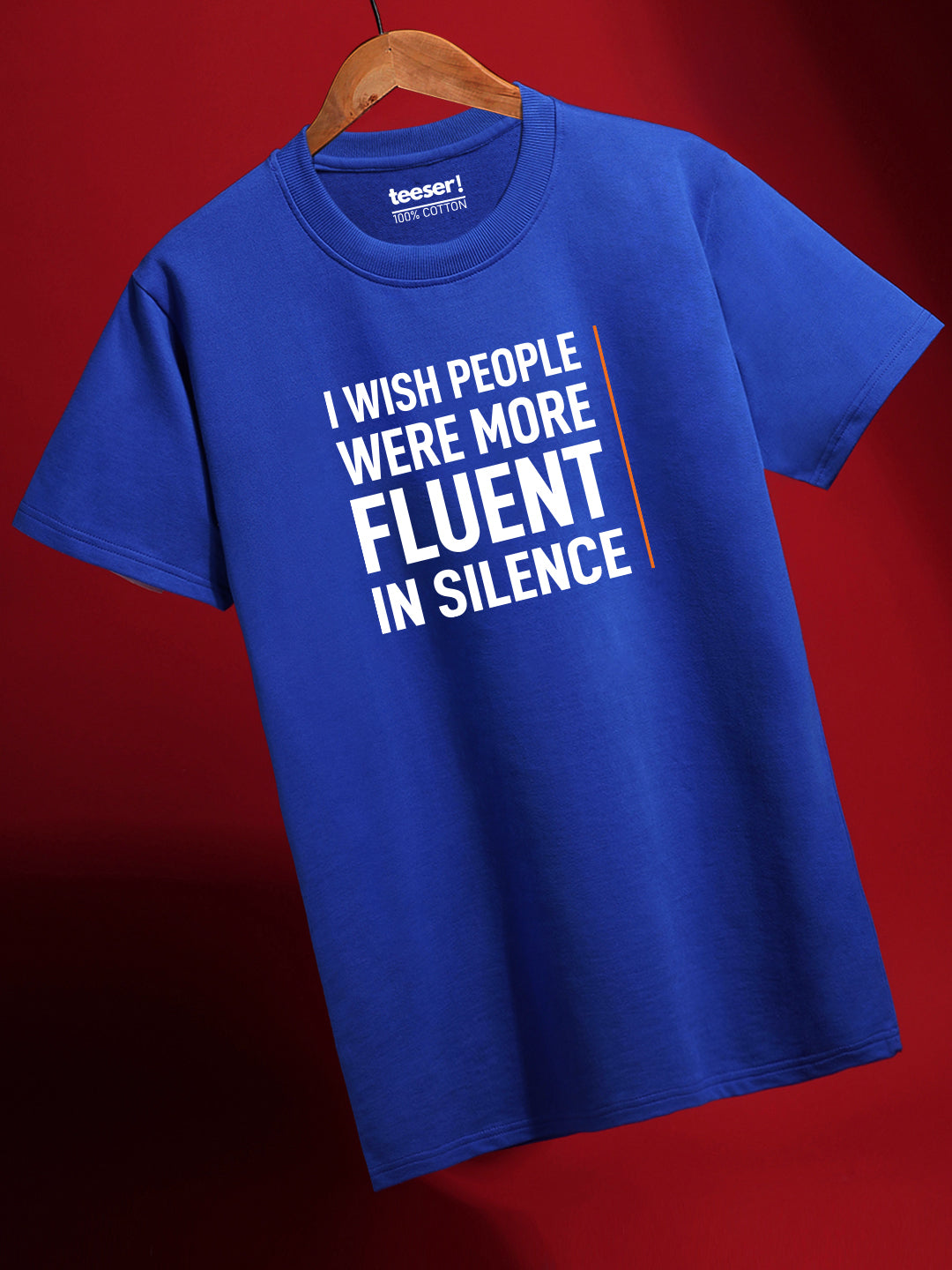Fluent In Silence Regular Fit T-Shirt