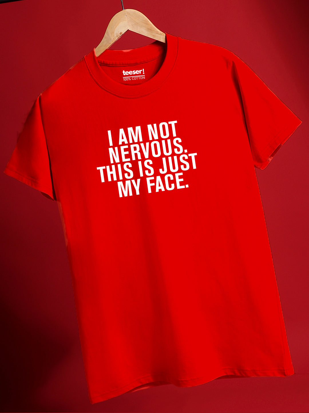 This Is Just My Face Regular Fit T-Shirt