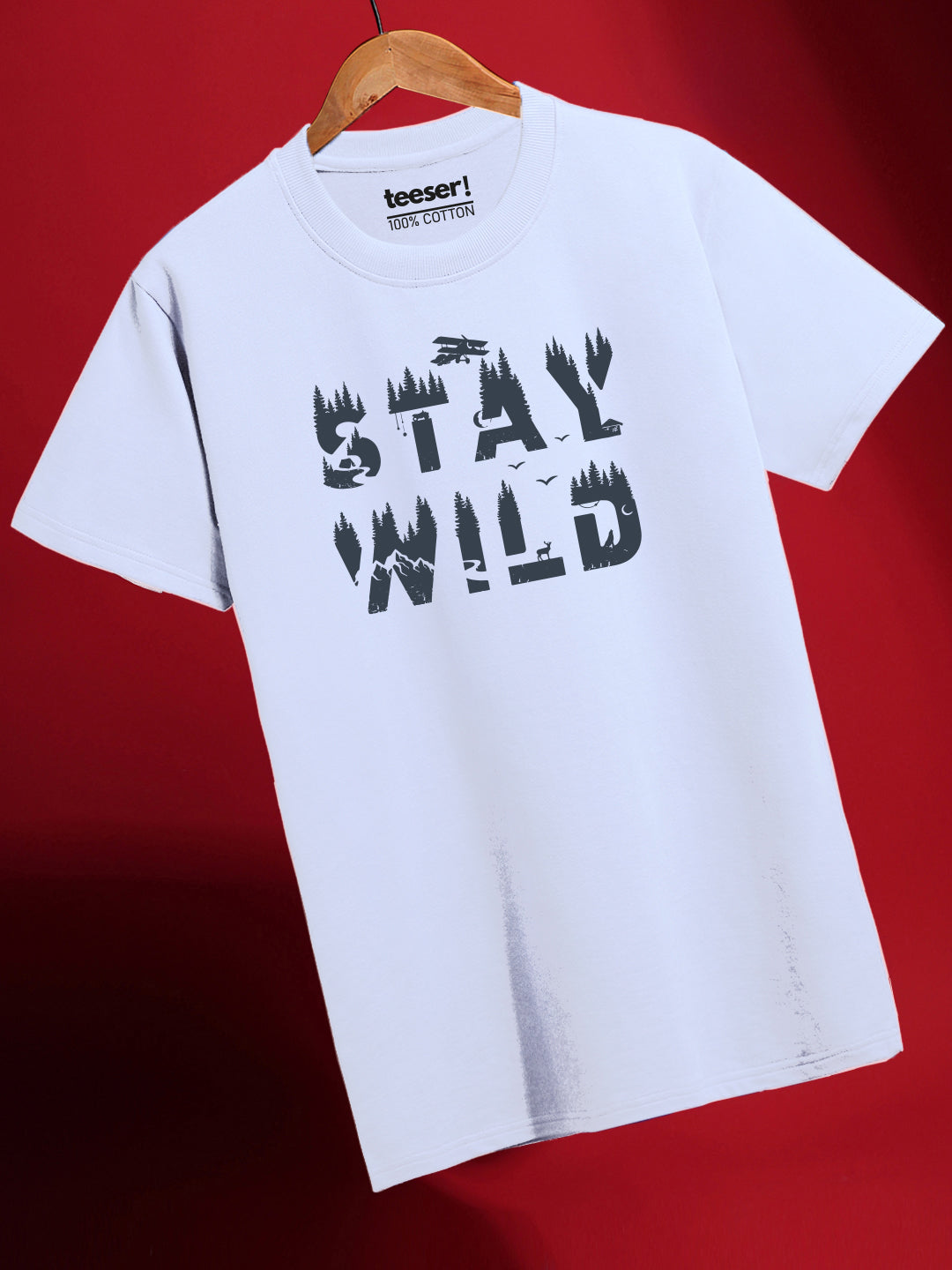 Stay Wild Regular Fit T-Shirt