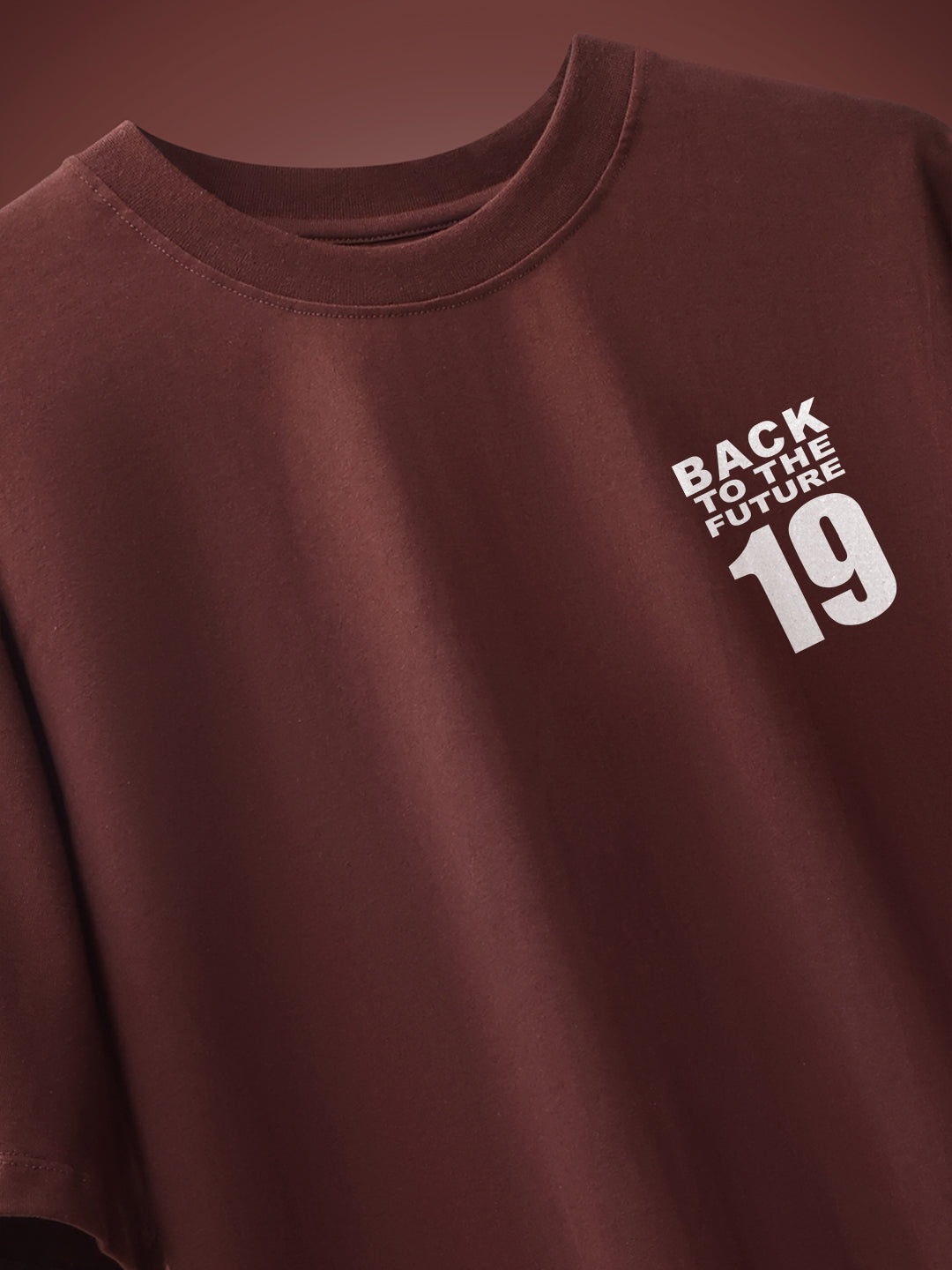 Back to the Future Oversized Fit T-Shirt