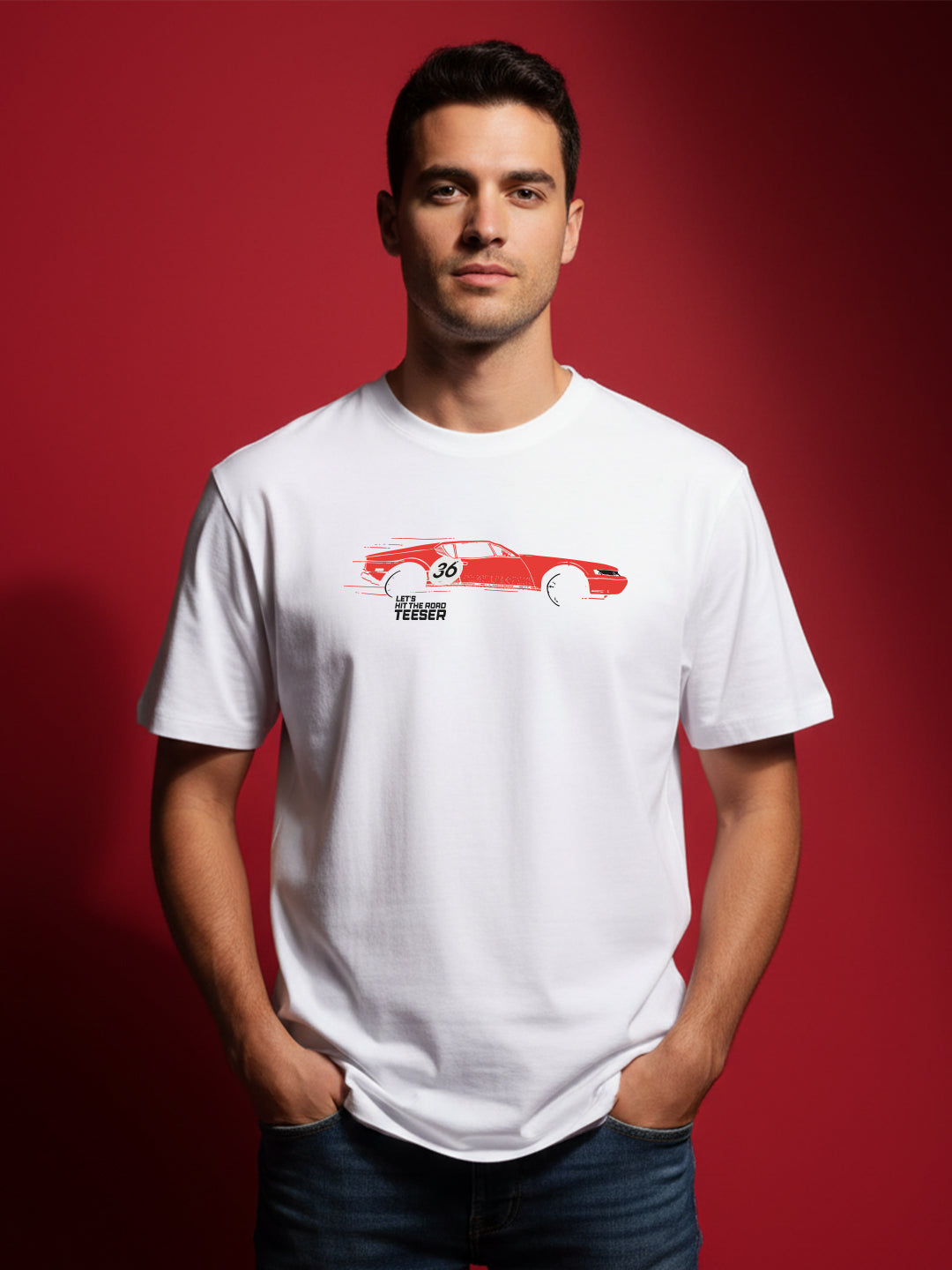 Let's Hit The Road Oversized Fit T-Shirt