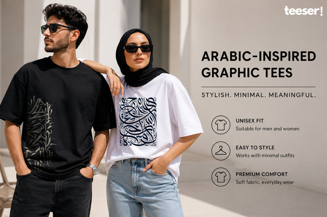 Best Arabic-Inspired Graphic T-Shirts for UAE Youth Fashion
