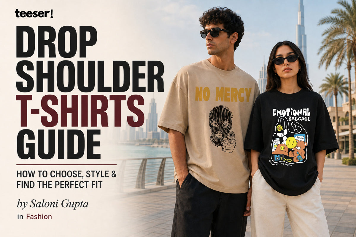 Drop Shoulder T-Shirts Guide