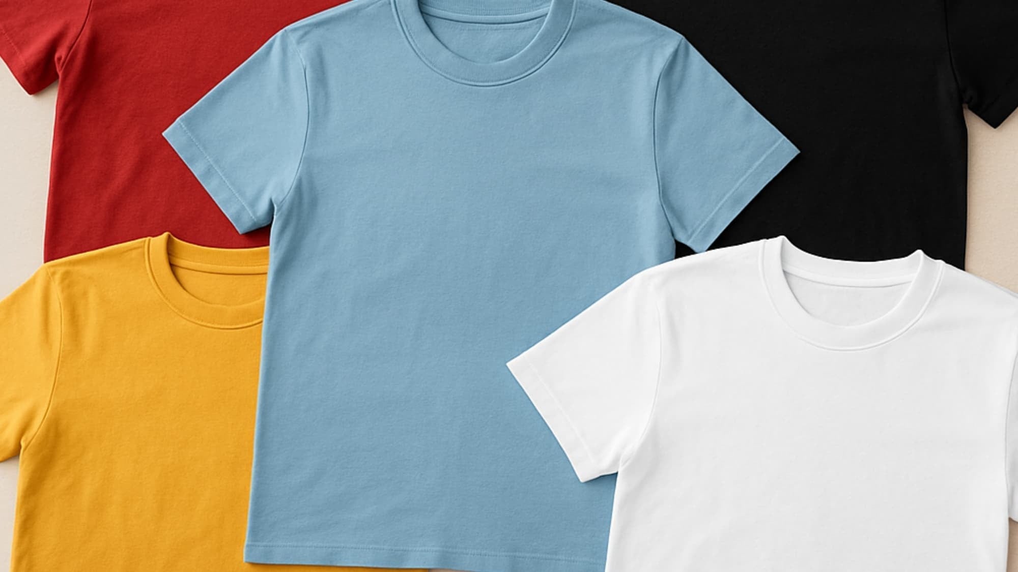 Most Popular T-Shirt Colours