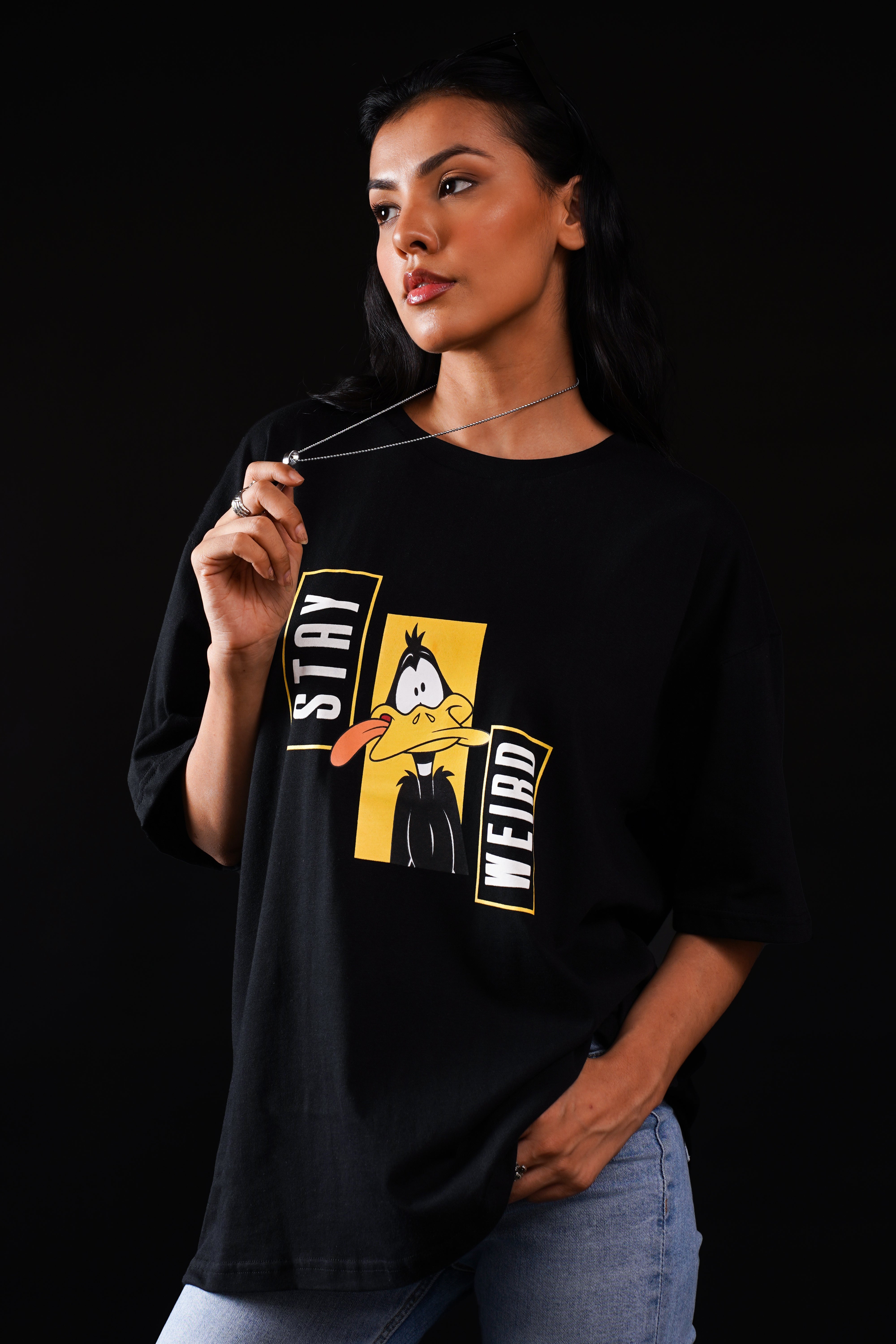 Daffy Duck Oversized Fit T-Shirt