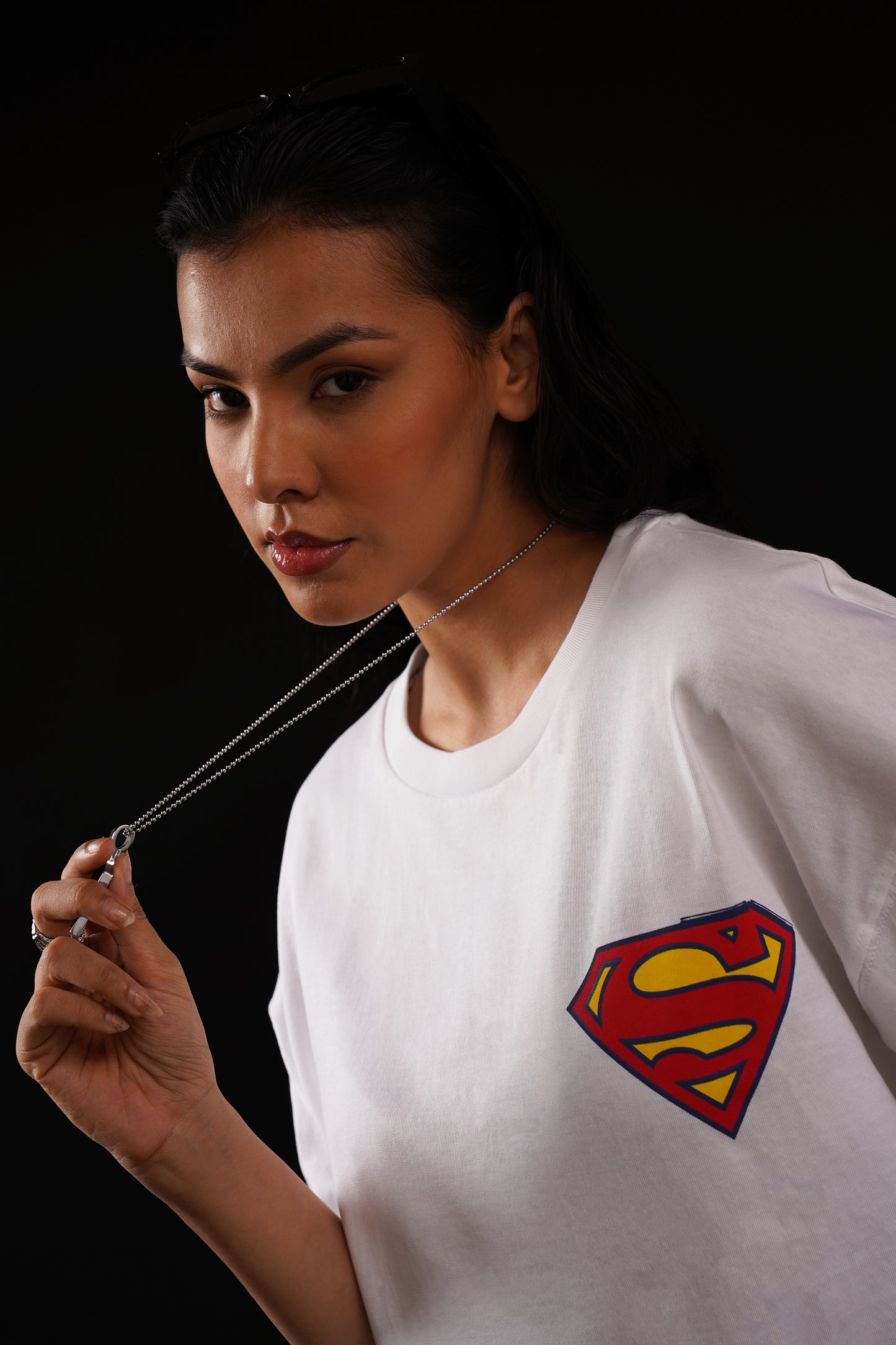 Superman Man of Steel Oversized Fit T-Shirt