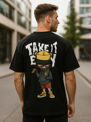 Take It Easy Oversized Fit T-Shirt
