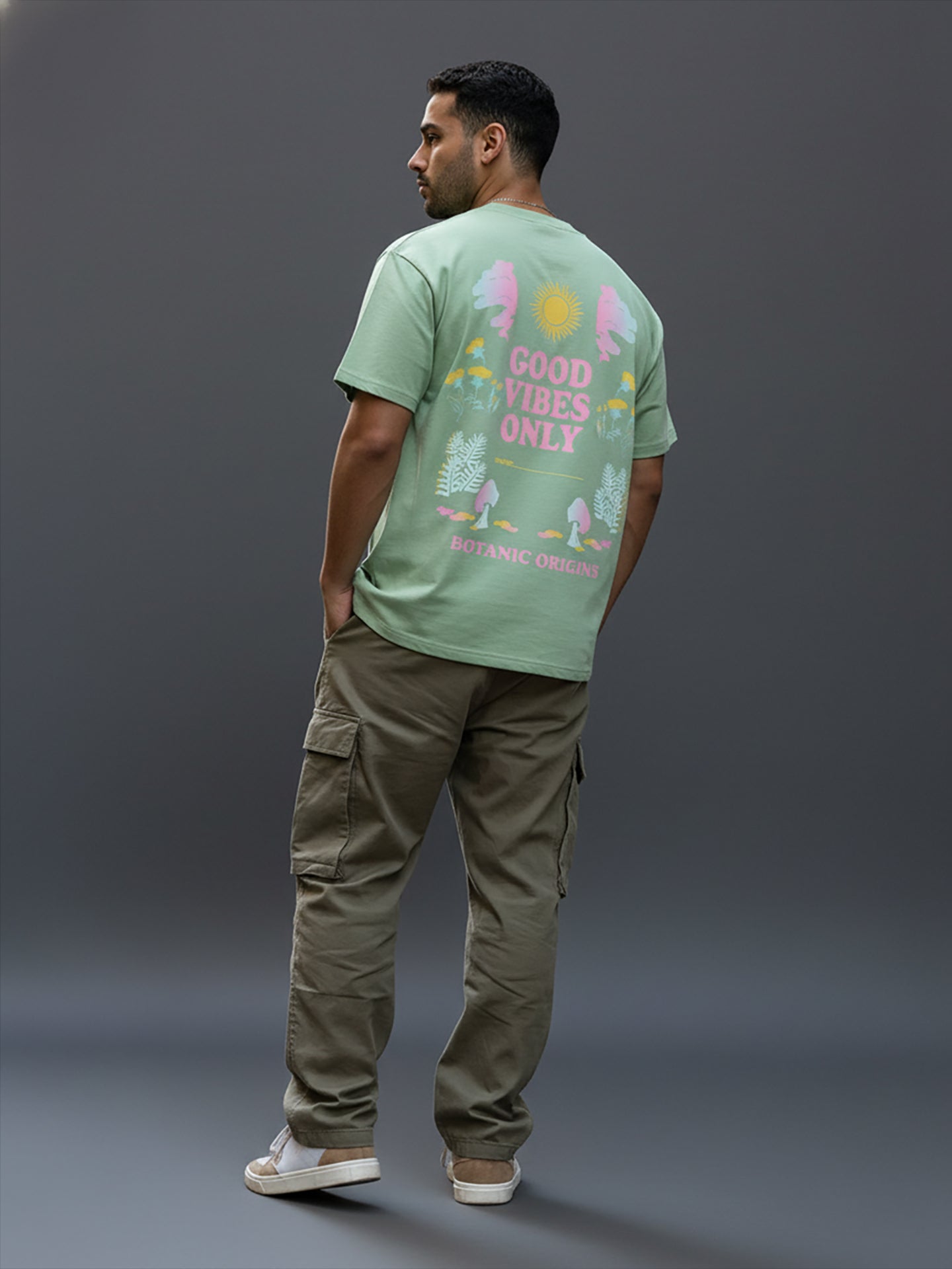 Good Vibes Only Oversized T-Shirt