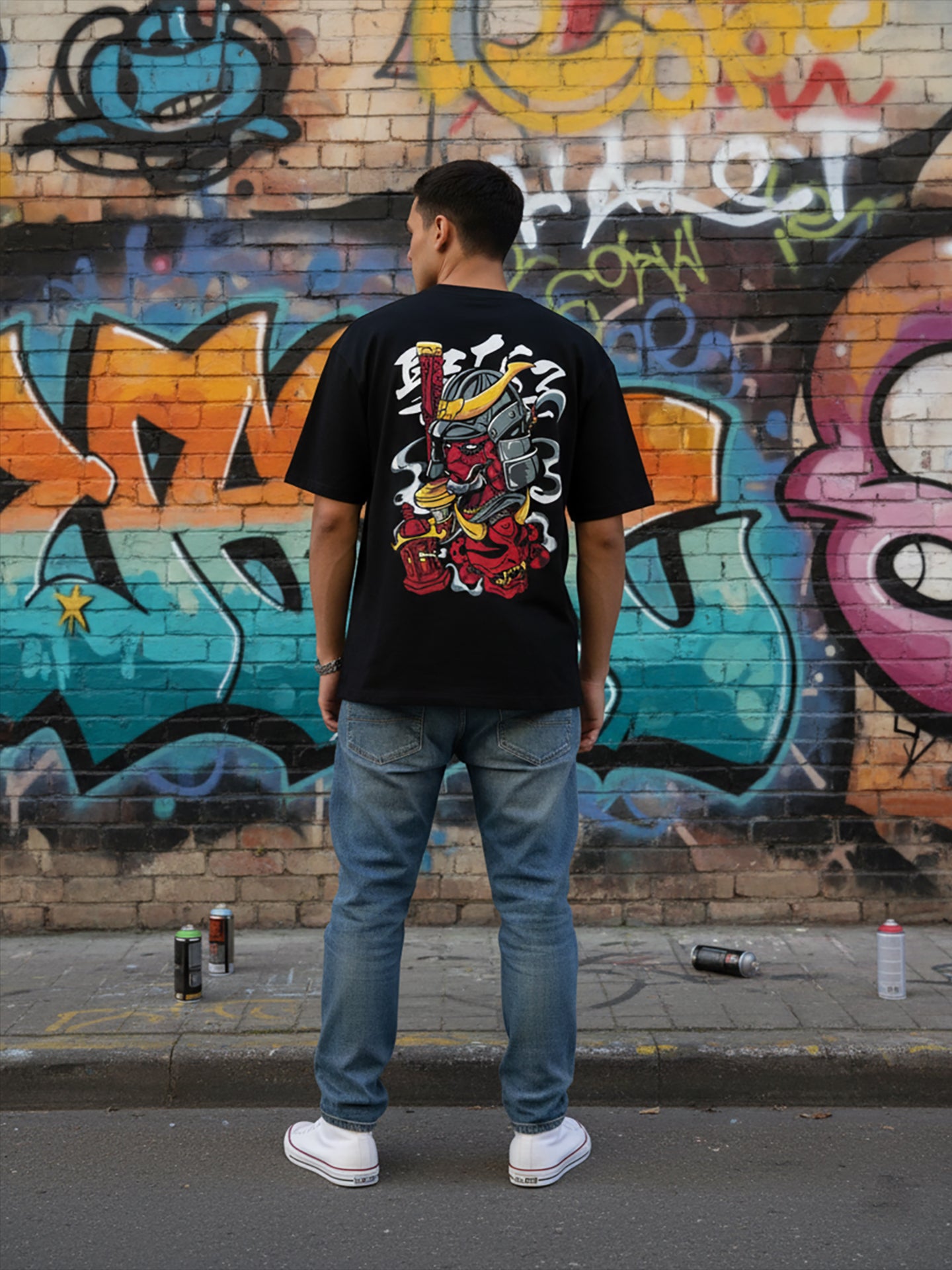 Samurai Oversized Fit T-Shirt