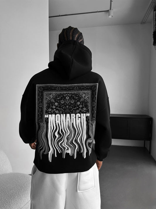 Monarch Drop Shoulder Graphic Hoodie