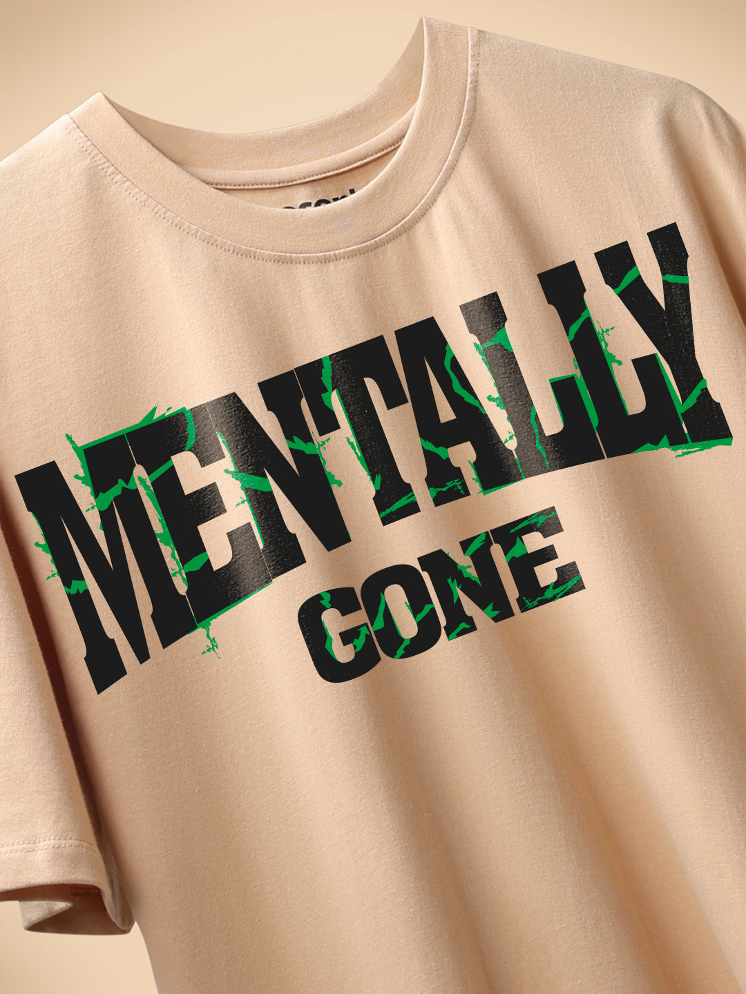 Mentally Gone Oversized Fit T-Shirt