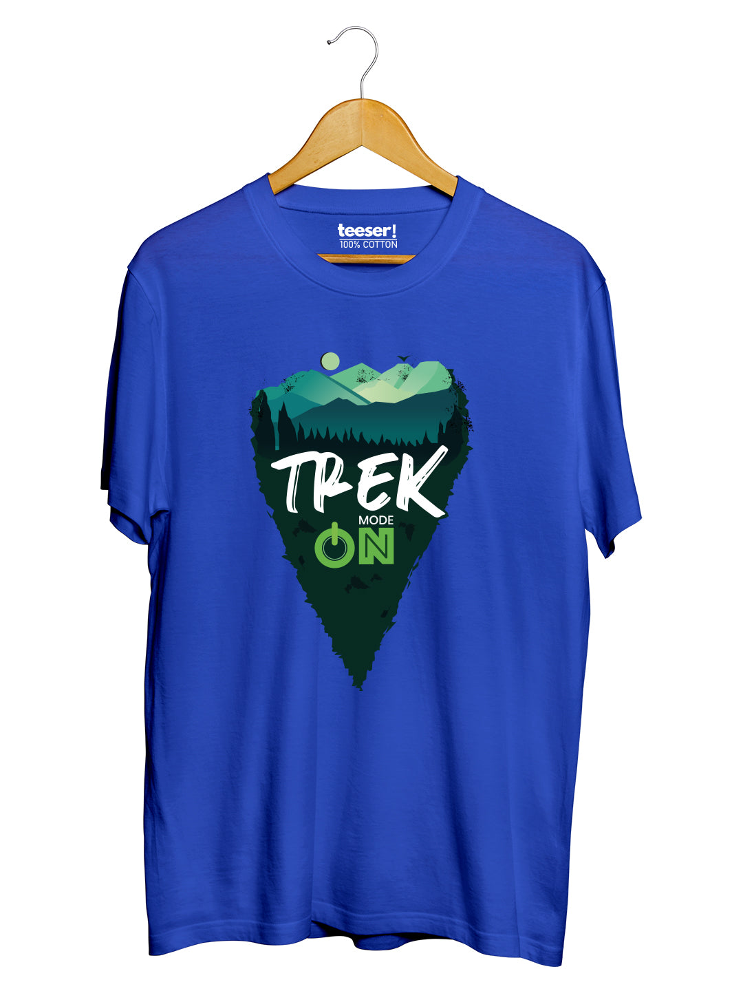 Trek Mode On Regular Fit T-Shirt