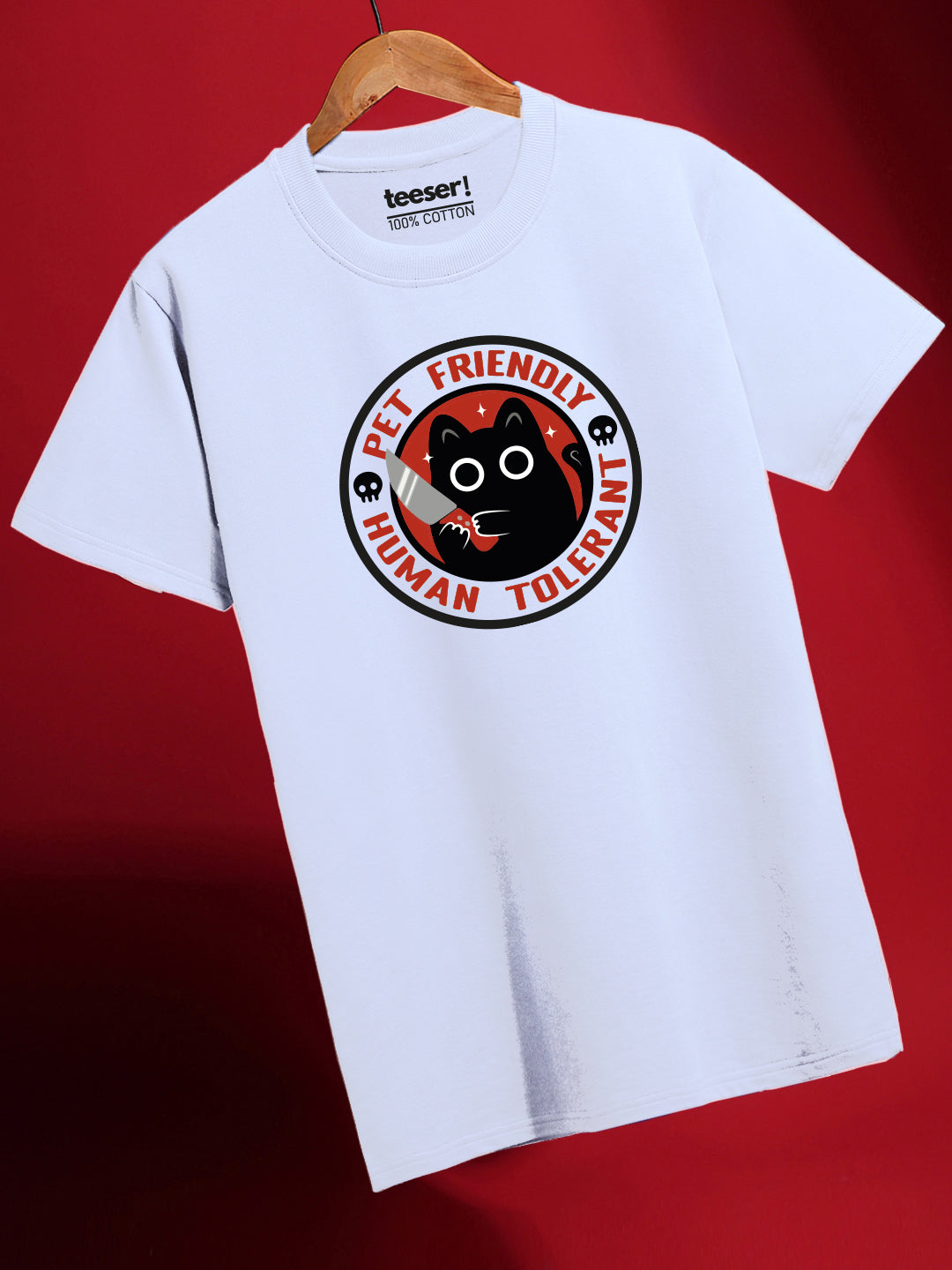 Pet Friendly Human Tolerant Regular Fit T-Shirt