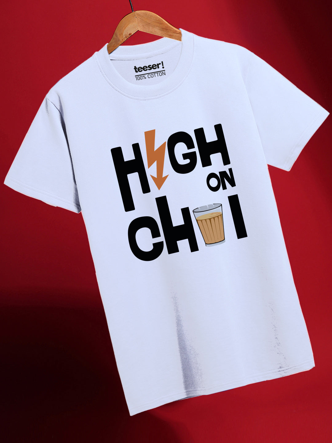 High On Chai Regular Fit T-Shirt