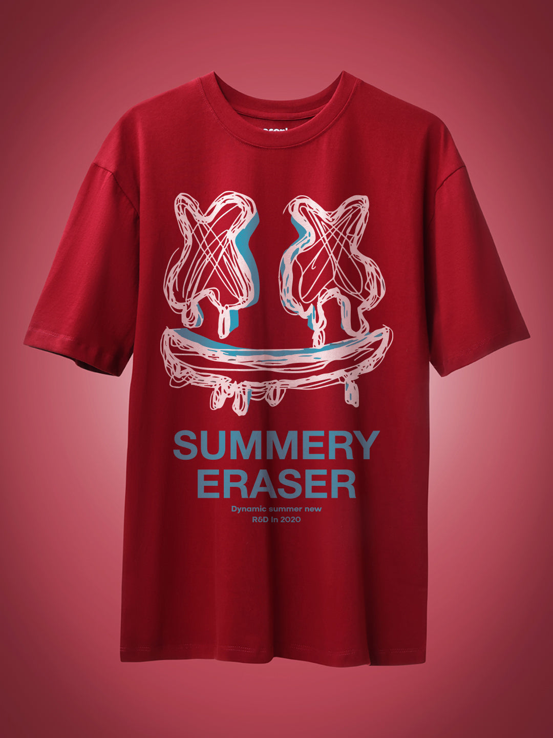 Summary Eraser Oversized Fit T-Shirt