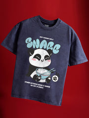 Like a Snack Crew Neck Oversized T-Shirt